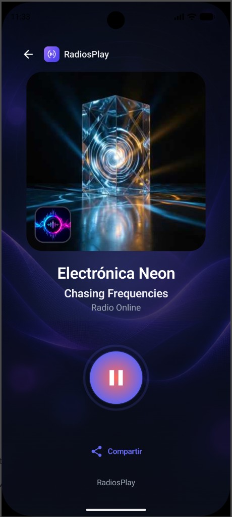 Reproductor nativo de RadiosPlay en Android